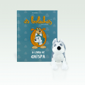 O libro de Chispa + peluche