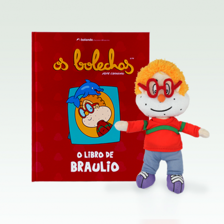 O libro de Braulio + peluche